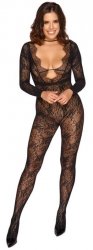 Seksowny kombinezon catsuit z długim rękawem Fantasy Cottelli S-L