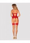 Ingridia czerwony gorset i stringi  M/L