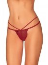 Obsessive Ivetta stringi czerwone L/XL