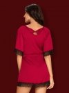 Obsessive Sensuelia szlafrok czerwony L/XL