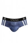 Męskie seksowne jockstrapy bokserki granatowe Naval jock bikini XXL