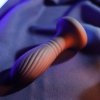 Świecący korek analny z pilotem Lighting anal plug black