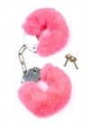 Kajdanki różowe Fetish B - Series- Furry Cuffs Pink