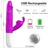 Wibrator silicon, vibrator usb, 7 vibration modes, heating