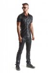 Koszula męska wetlook slim fit  M