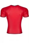 Męski t-shirt z wetlooka w serek XXL
