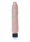 Mocny wibrator żelowy jak prawdziwy penis cielisty 22 cm