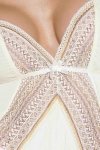 Bielizna Connie chemise cream S/M - Casmir