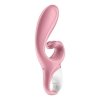 Wibrator z króliczkiem w kształcie języka Satisfyer Hug Me z aplikacją