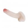 Realistyczne wibrujące dildo wibrator penis sterowany pilotem 18 cm