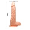 Realistyczne wibrujące dildo z funkcją grzania Baile 20 cm