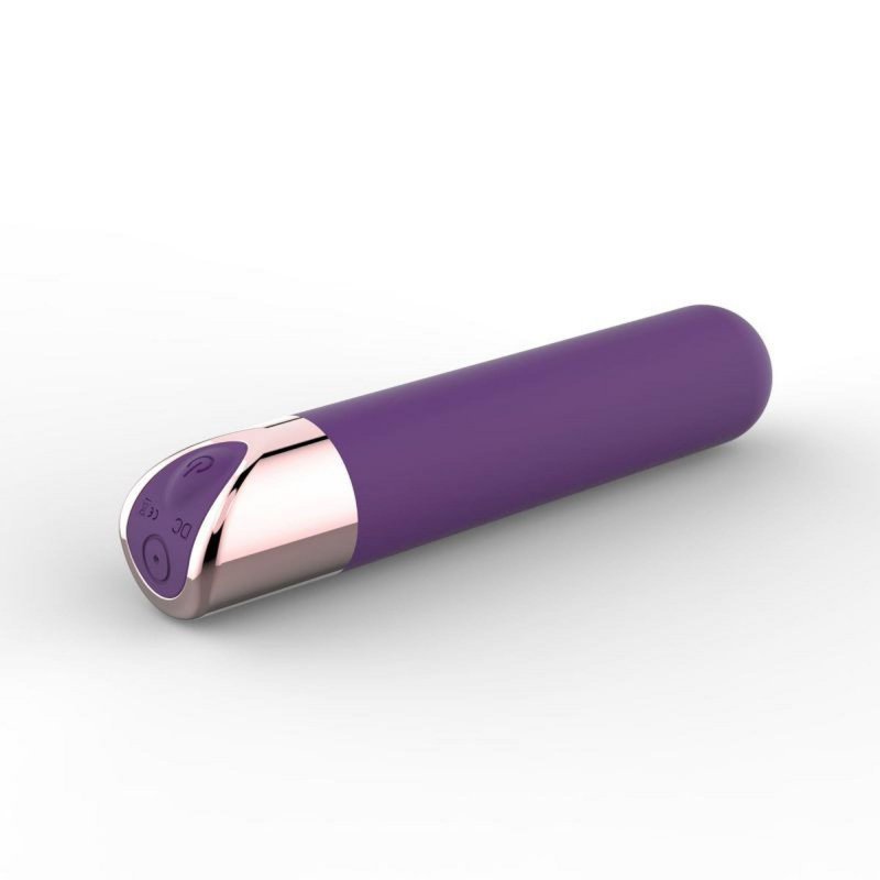 Dyskretny elegancki mini wibrator pociskowy sex masażer
