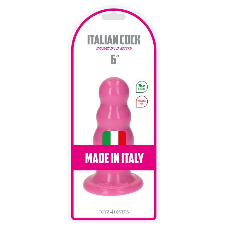 Dildo korek analny z wypustkami na przyssawce 15 cm