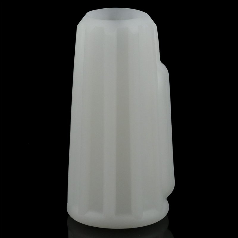 Wibrujący kołnierz na penisa Vibrating Ridge Knights Ring (White)