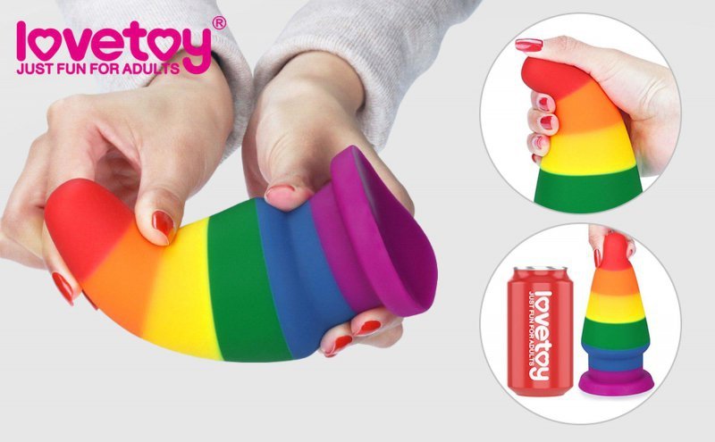 Duży kolorowy korek analny stożek wtyczka plug do anusa 