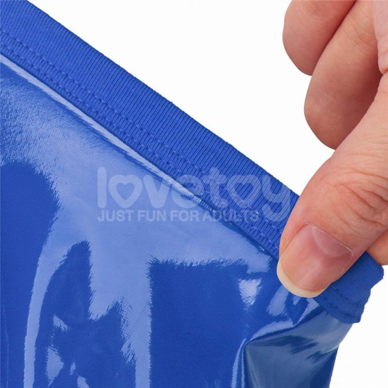 Bokserki strapon weetlook Chic Strap-On (28 - 31 inch waist) niebieskie