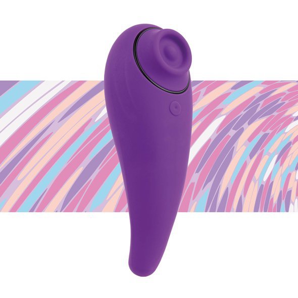 Wibrujący masażer łechtaczkowy FeelzToys FemmeGasm fiolet