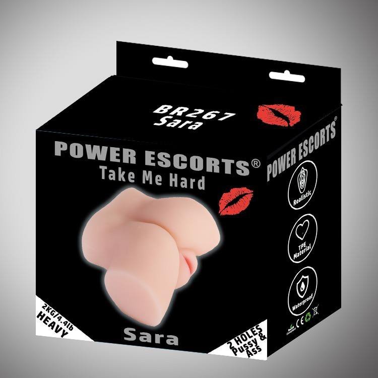 Masturbator Take Me Hard Sara-pussy &amp; ass masturbator 2kg flesh