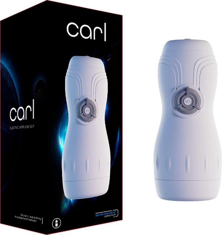 Masturbator z funkcją dźwięku Power Escorts BR311 Carl 