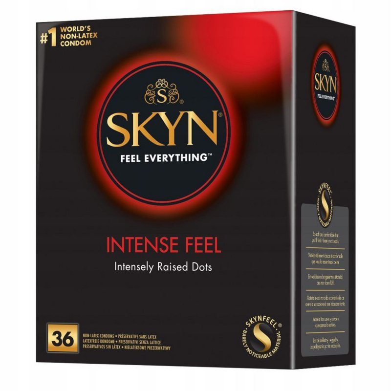 Unimil Skyn Feel Everything Intense nielateksowe 36szt