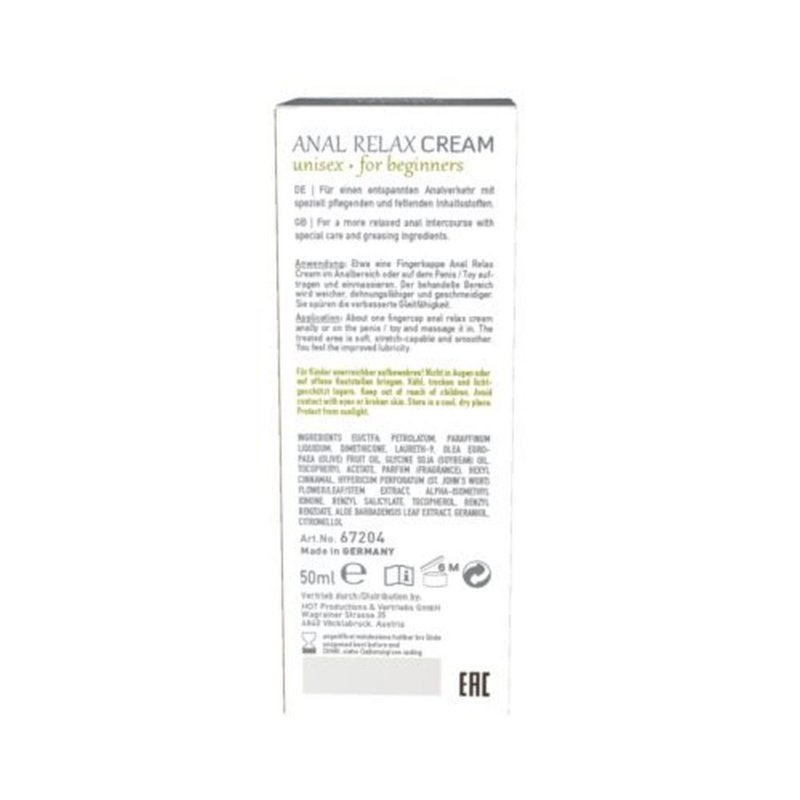 Shiatsu rozluźniający krem analny 50 ml