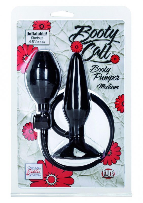 Pompowany korek analny zatyczka na przyssawce M