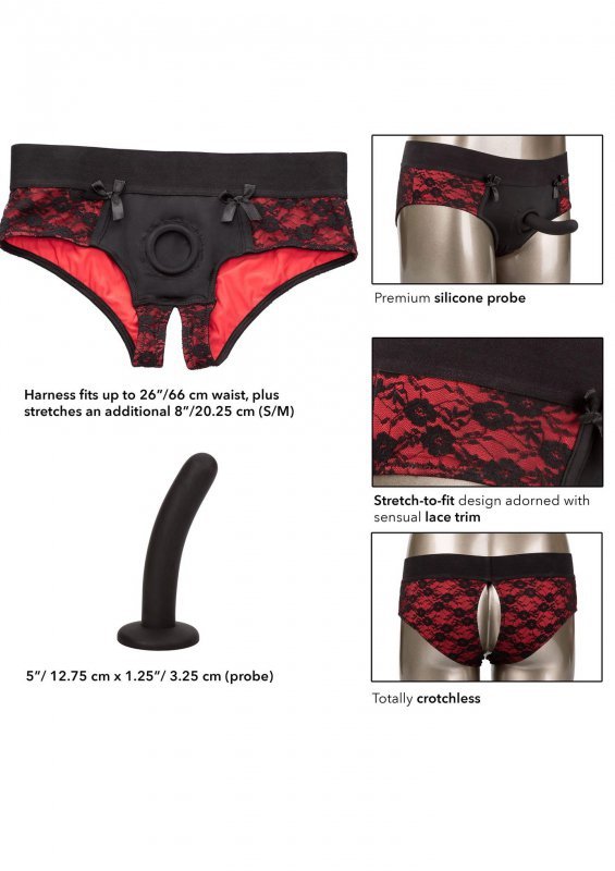 Strapon Scandal Crotchless Set S/M