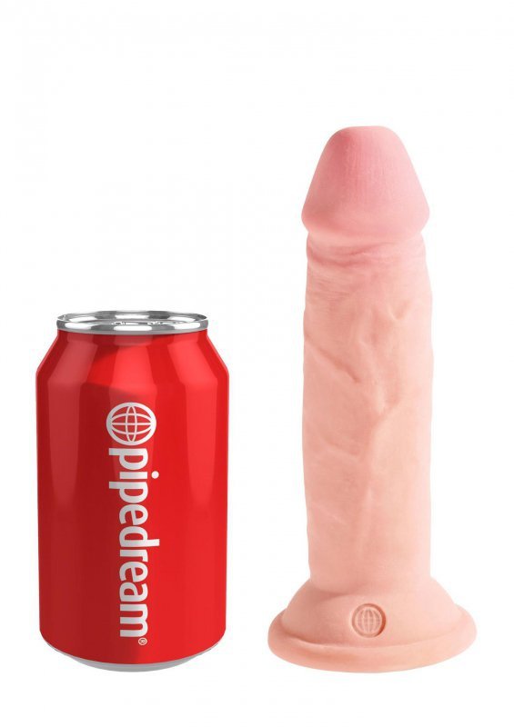 Dildo cyber skóra z przyssawką 15 cm