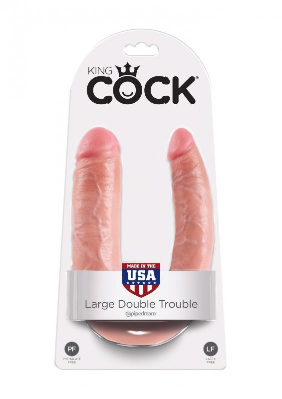 Dildo cock double trouble l flesh