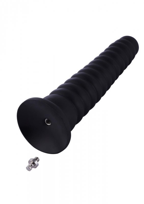Penis do sex maszyny Hismith KlicLok Dildo 25 cm czarny