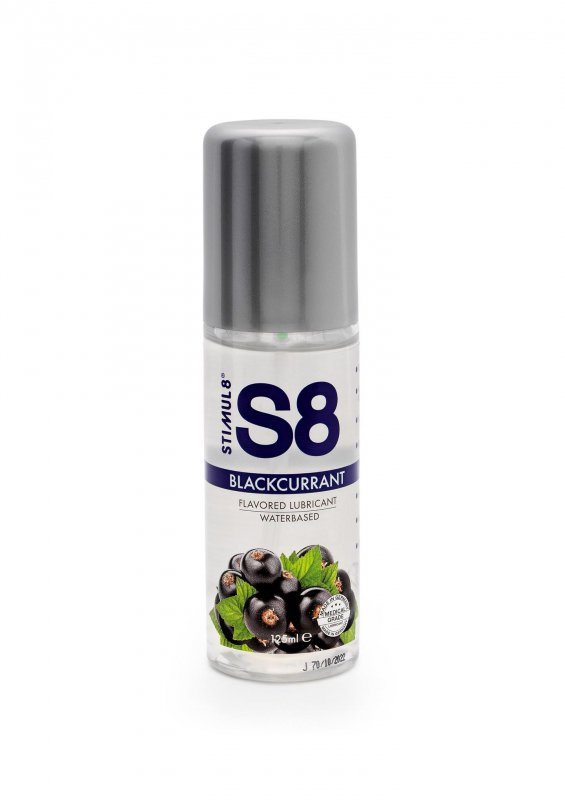 S8 lubrykant wodny o smaku czarnej porzeczki 125 ml
