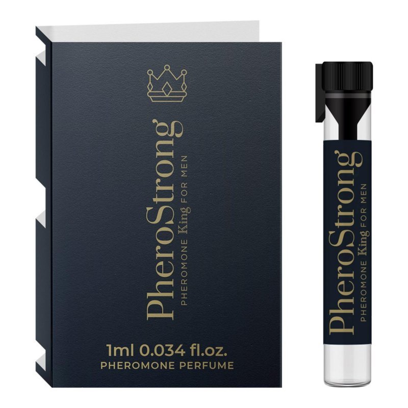 Perfumy z feromonami dla mężczyzn King PheroStrong Men 1 ml