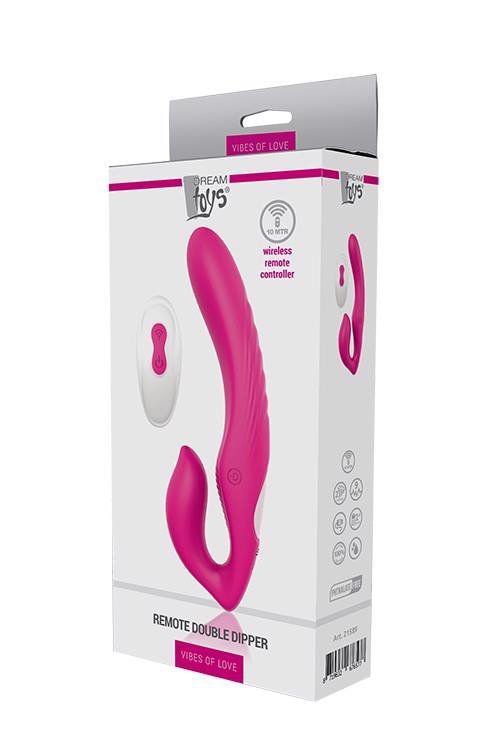 Strapon Vibes Of Love remote double dipper