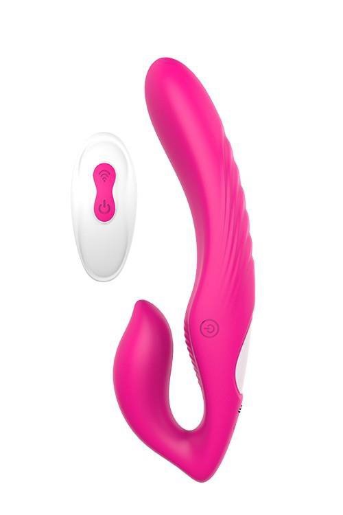 Strapon Vibes Of Love remote double dipper