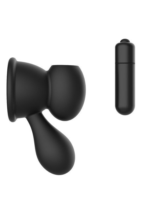 wibrująca pompka do sutków Pleasure pumps vibrating nipple teasers
