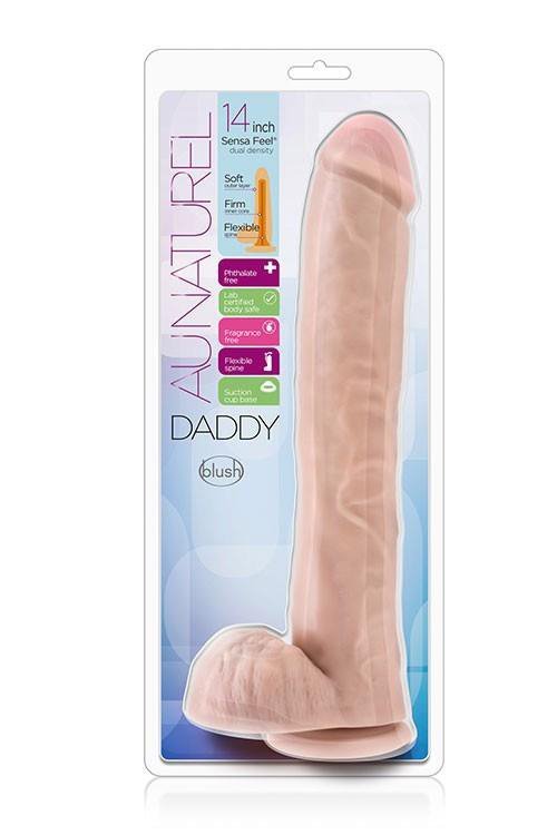 Gigantyczne wibrujące dildo na przyssawce 35,5 cm