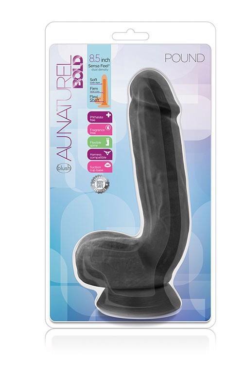 Au naturel bold pound 8.5inch dildo
