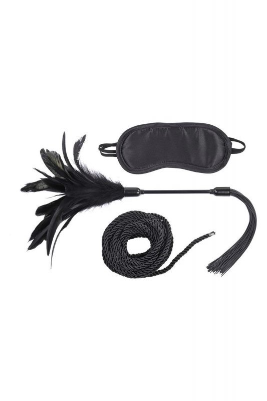 Sportsheets shadow tie and tickle kit