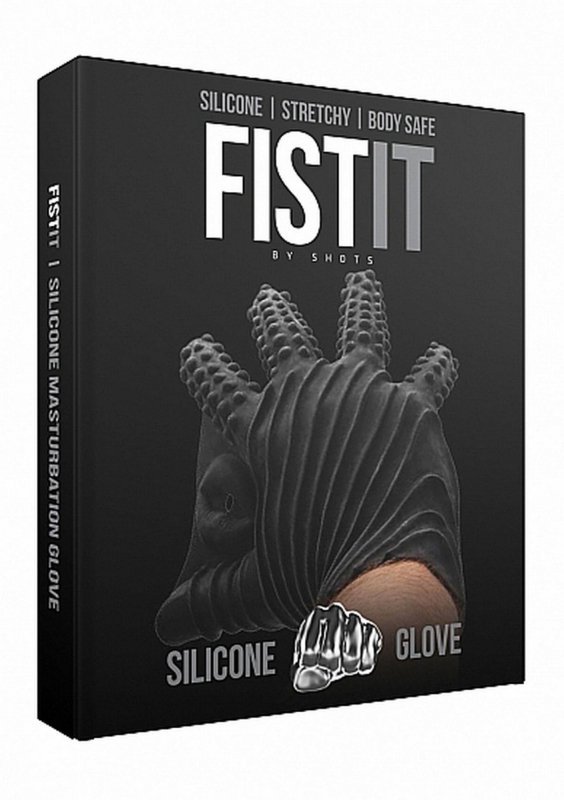 Masturbation glove - black