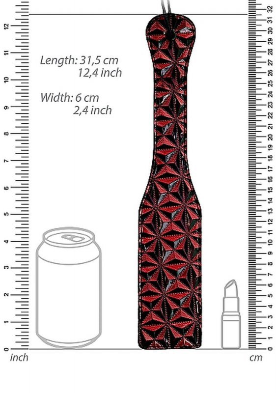 Luxury paddle - burgundy