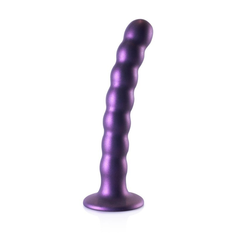 Beaded Silicone G-Spot Dildo - 6,5&#039;&#039; / 16,5 cm