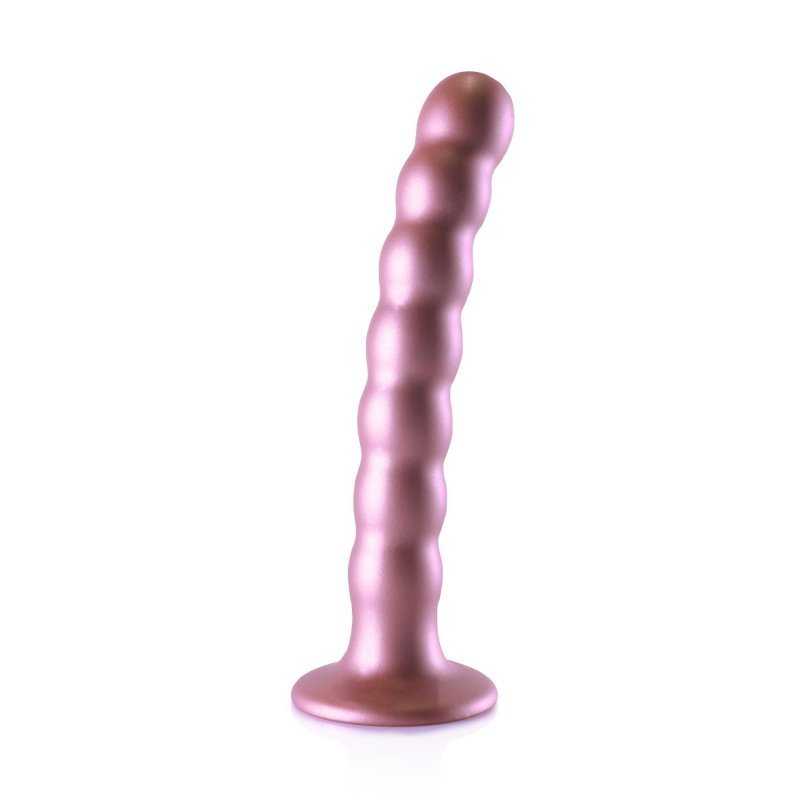 Beaded Silicone G-Spot Dildo - 6,5&#039;&#039; / 16,5 cm