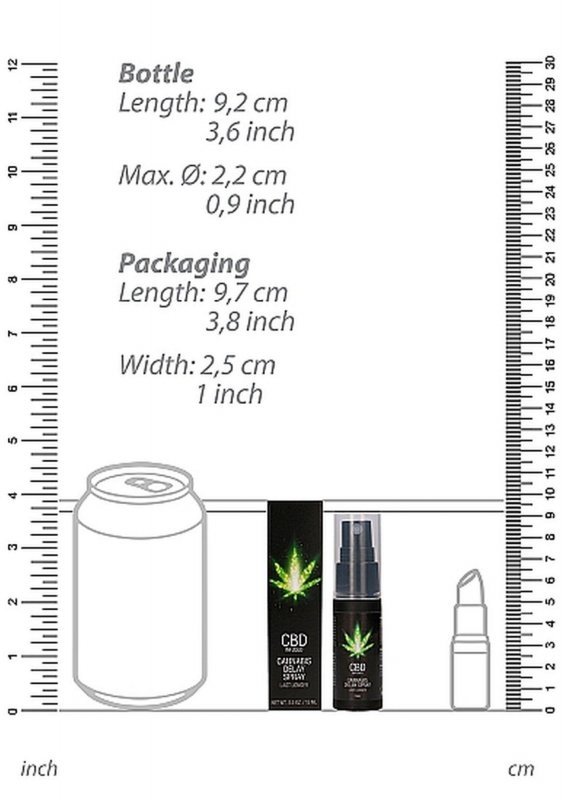 Spray opóźnijący wytrysk cbd 15 ml