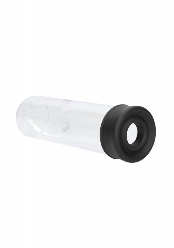 Elite beginner pump with psi gauge - transparent
