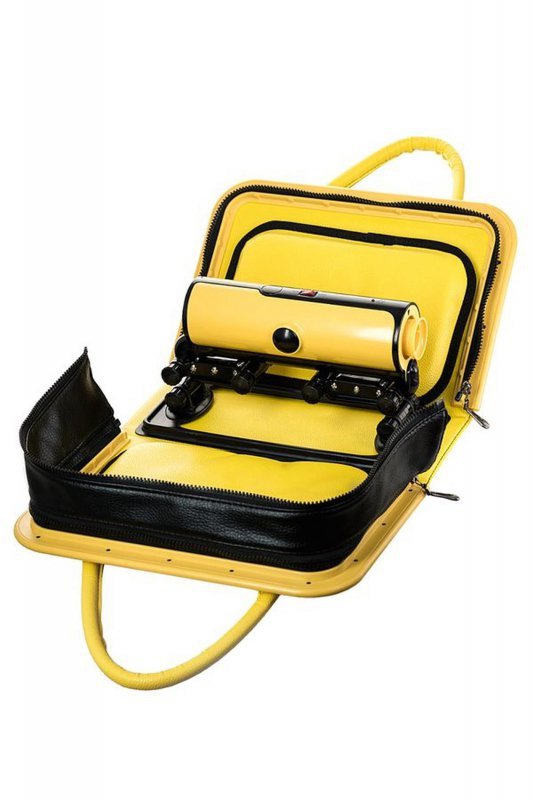 Sex Maszyna posuwiste dildo 3 tryby Torba F*ckBag Sex machine