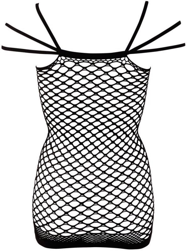 Seksowna sukienka z siatki Netzkleid Träger S-L