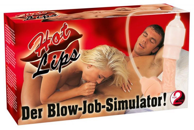 Pompka do penisa Hot Lips komplett blowjob