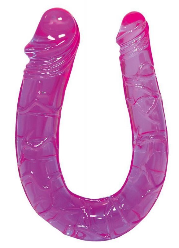 Dildo dwustronne waginalno analne realistyczne 
