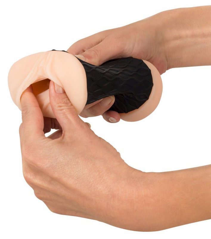 Mięciutki masturbator 2w1 cipka + anus 