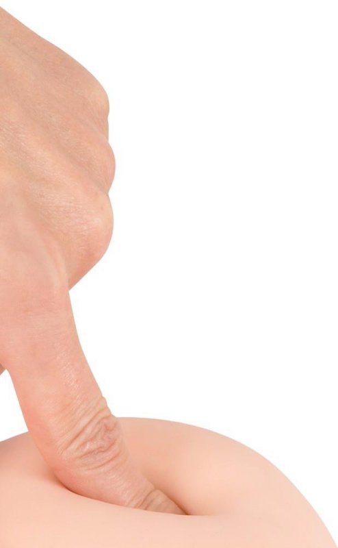 Duże realistyczne dildo penis z jądrami przyssawka 28.5 cm